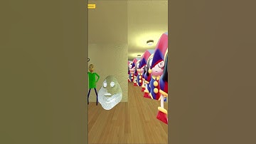 Can Baldi & Freeze POU hide from Nextbots in Liminal Hotel😱