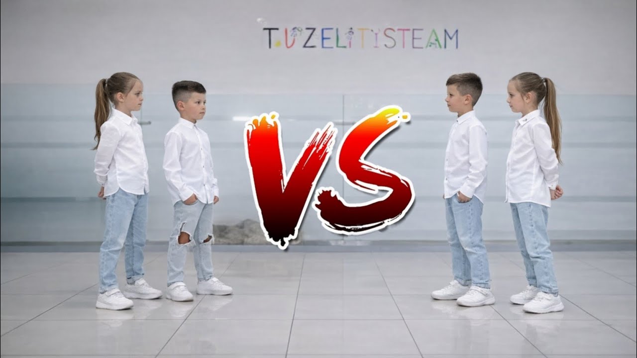 Шаффл Баттл 🤓🔥 WHO WIN 🏆 LITTLE  KIDS  BATTLE?? 😱 TUZELITY DANCE 🫰
