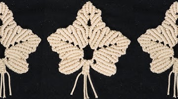 Macrame *MAPLE LEAF* Tutorial | how to make...