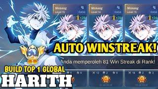 TOP 1 GLOBAL HARITH DI COUNTER DAN DI LOCK MUSUH BERCANDA? LATE GAME AUTO NANGIS SENDIRI - MLBB