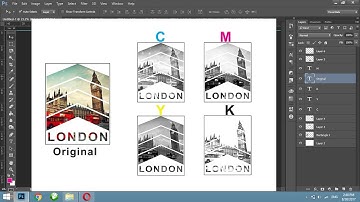 CMYK color seperation for screenprinting (Photoshop)