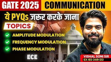 Communication System | ये PYQ जरूर करके जाना | Amplitude & Angle Modulation | GATE 2025