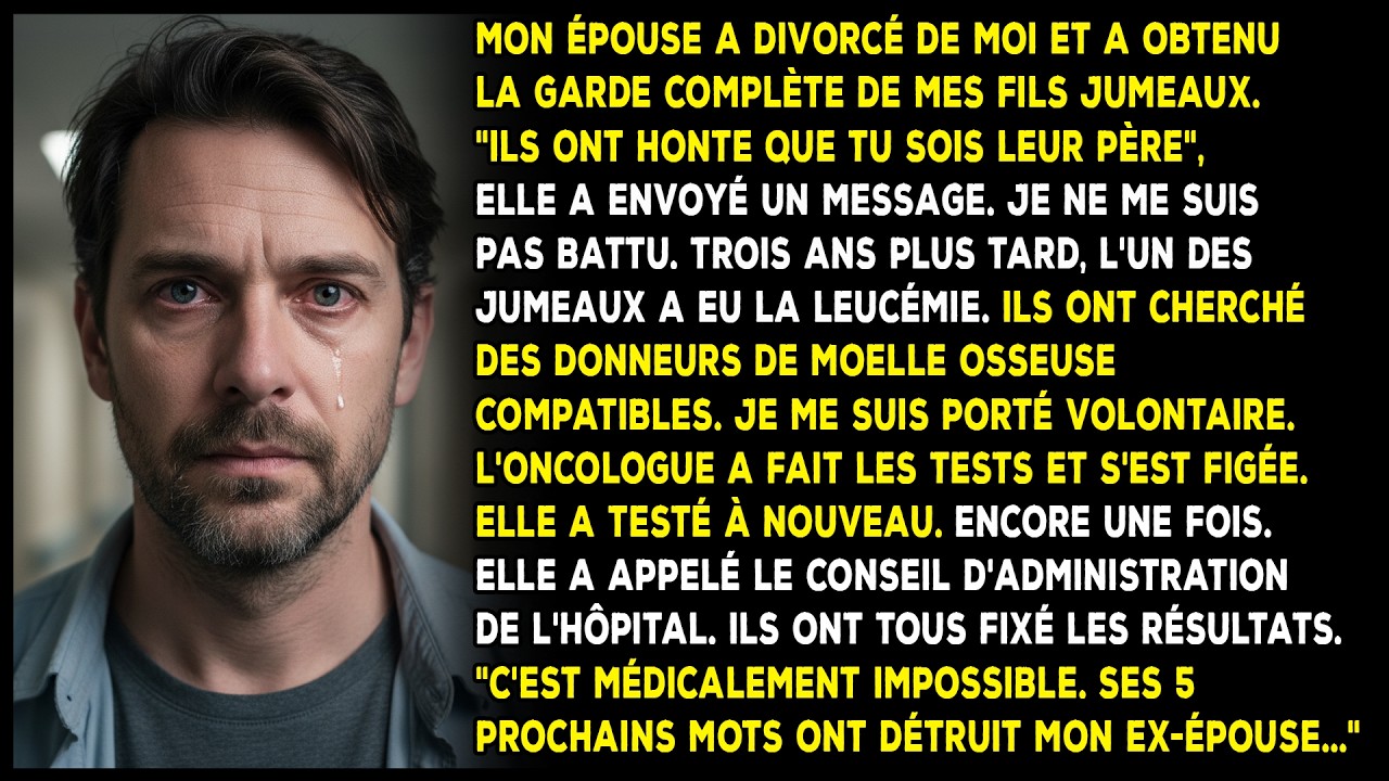 Mon épouse a caché le fonds de $300.000 pour le cancer de mon fils pendant qu'il avait la leucémie..