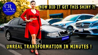 Skoda Octavia Front Restoration – Amazing Headlight & Paint Polishing Transformation!