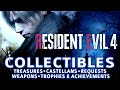 Resident evil 4 remake all collectible locations treasures castellans merchant requests weapons