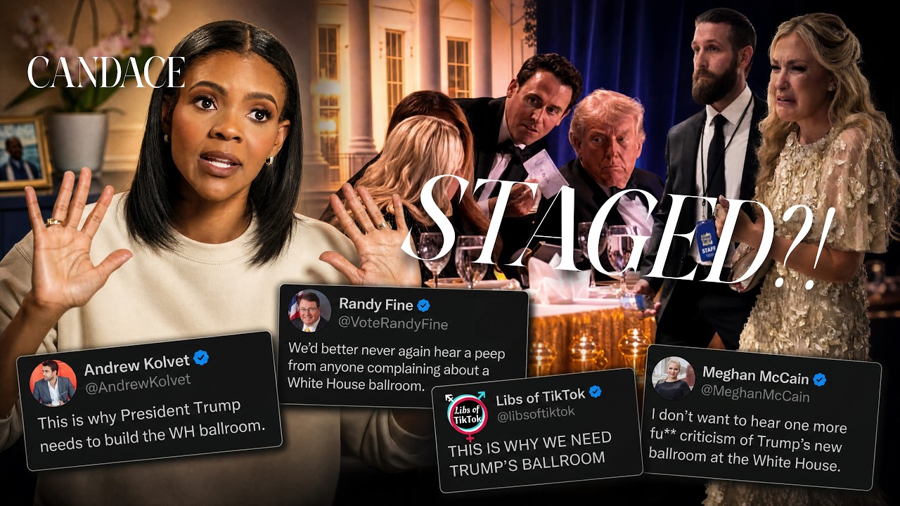 Candace Owens Offers $10,000 Bounty to Uncover Truth Behind Staged Erika Kirk White House Correspondents Dinner Video