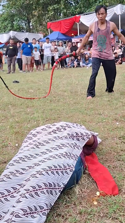 BELUM TERSADAR Penyembuhan kesurupan jaranan kuda lumping #viral