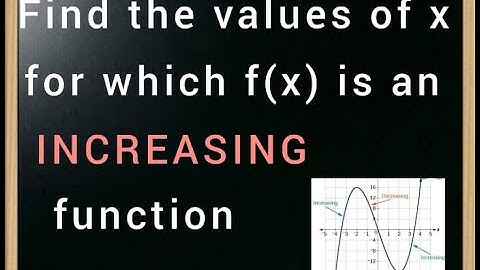 Increasing Functions#Problems#Differentiation# IGCSE#Sheyas Pure math