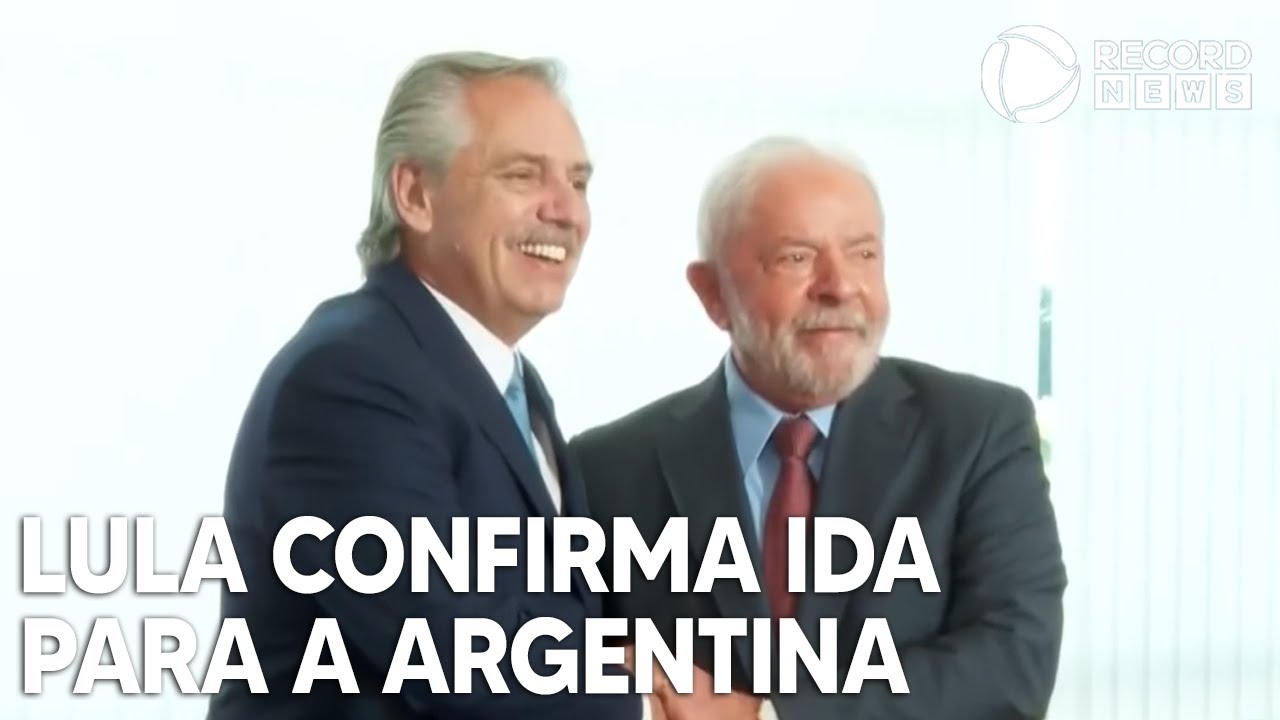 Lula confirma ida para Argentina no fim de janeiro