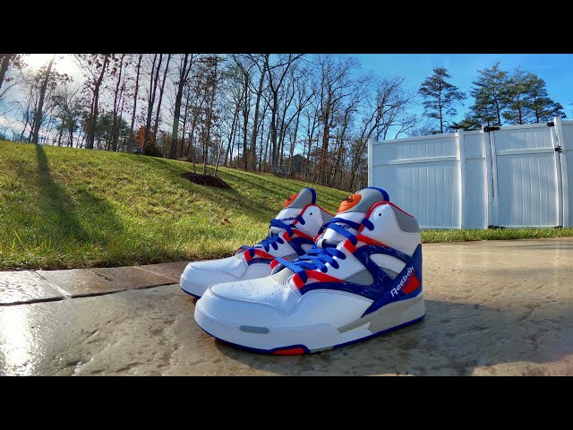 Reebok Pump - Omni Zone 2 - NCAA Pack 'Kentucky' - Affordable Retro Classic  - on foot look 