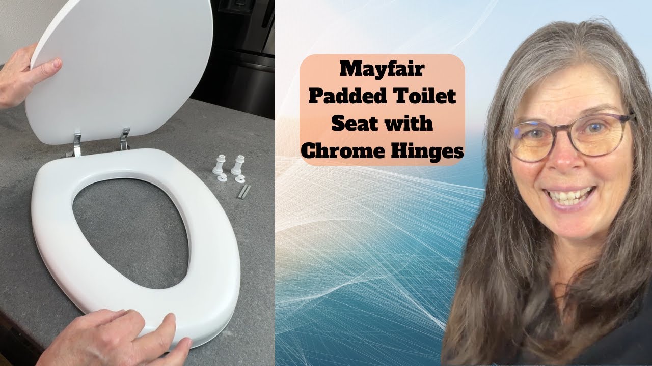 Mayfair Padded Toilet Seat: A Cushy Upgrade for Your Bathroom! 