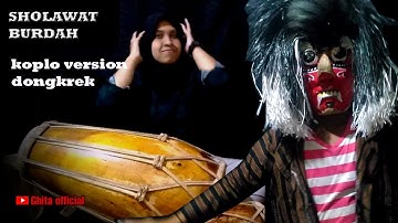 Sholawat Burdah koplo version dongkrek cover kendang  jaipong