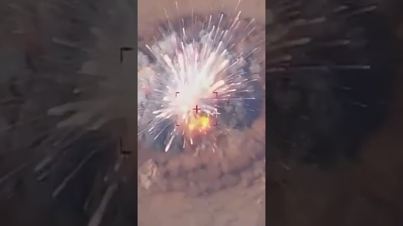 Destruction of Ukrainian Buk SAM near Danilovka.