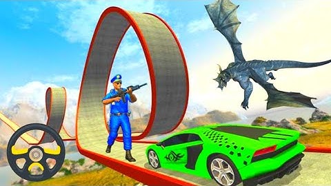 Mega Ramps Car Stunts Racing Impossible Tracks 3D - Car Racing Simulator - #3 - Android Gameplay