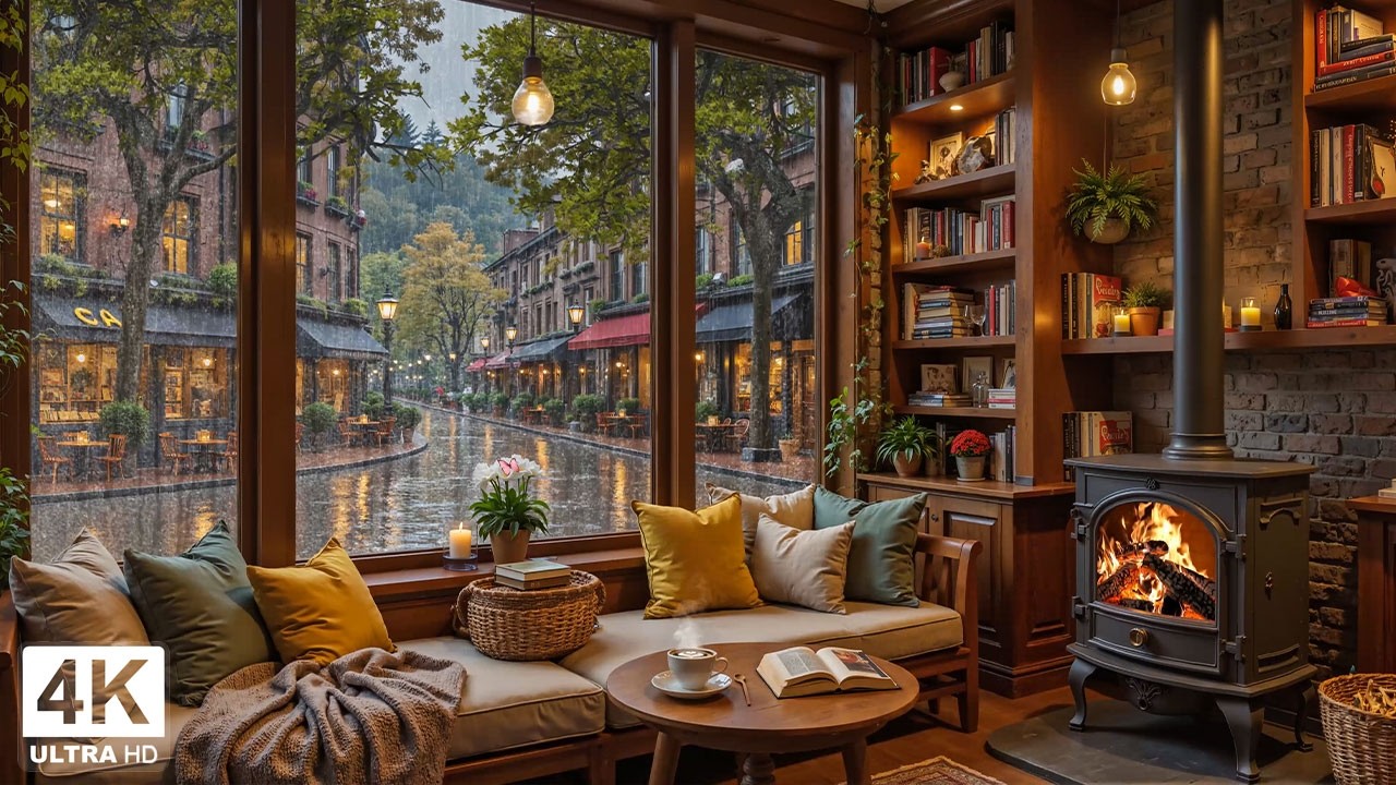 Relaxing February Jazz for Work, Study ☕️ Cozy Café Ambience with Smooth Jazz Instrumental Music