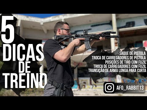 Airsoft como ferramenta de treino para o tiro esportivo