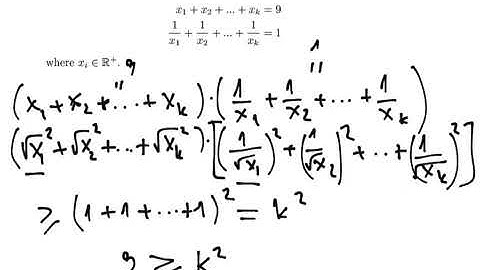 Cauchy-Schwarz inequality-2