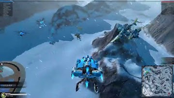 Aether - Tengu Reborn first battle | Robocraft