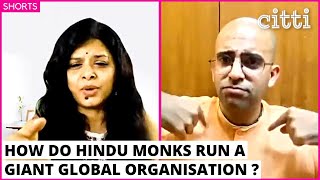 How does one of the world's largest Hindu organisations, ISKCON, manage people ?