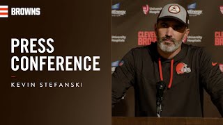Kevin Stefanski: Pleased with the effort out there on the field | Cleveland Browns