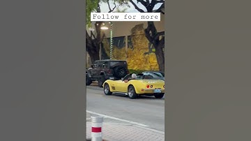 #corvette with side pipes