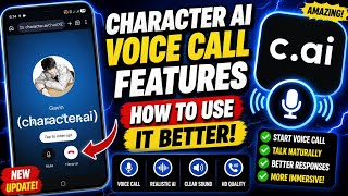 Character Ai Voice Call Features | How to Use it Better
