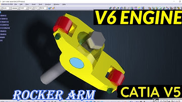 V6 Engine Design in Catia | Assemble Part -01 | Advanced Assembly  | CATIA TUTORIALS