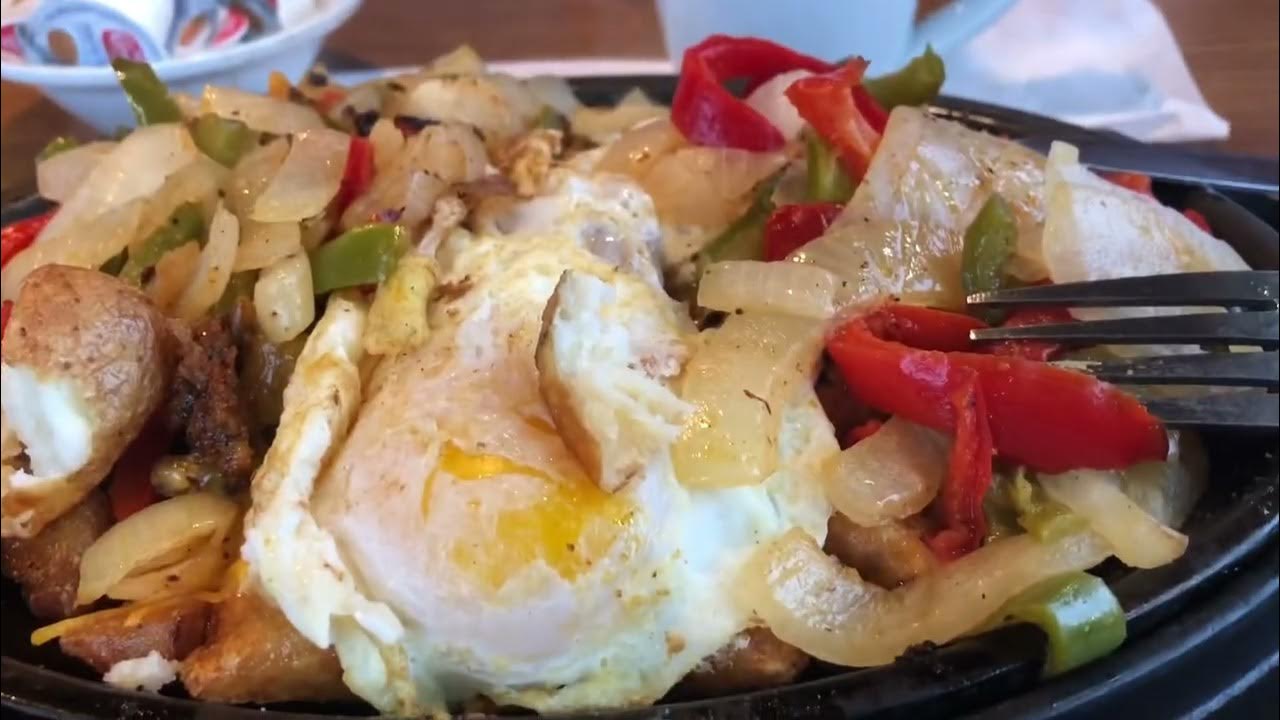 Sante Fe Sizzlin skillet & endless breakfast Denny’s YouTube