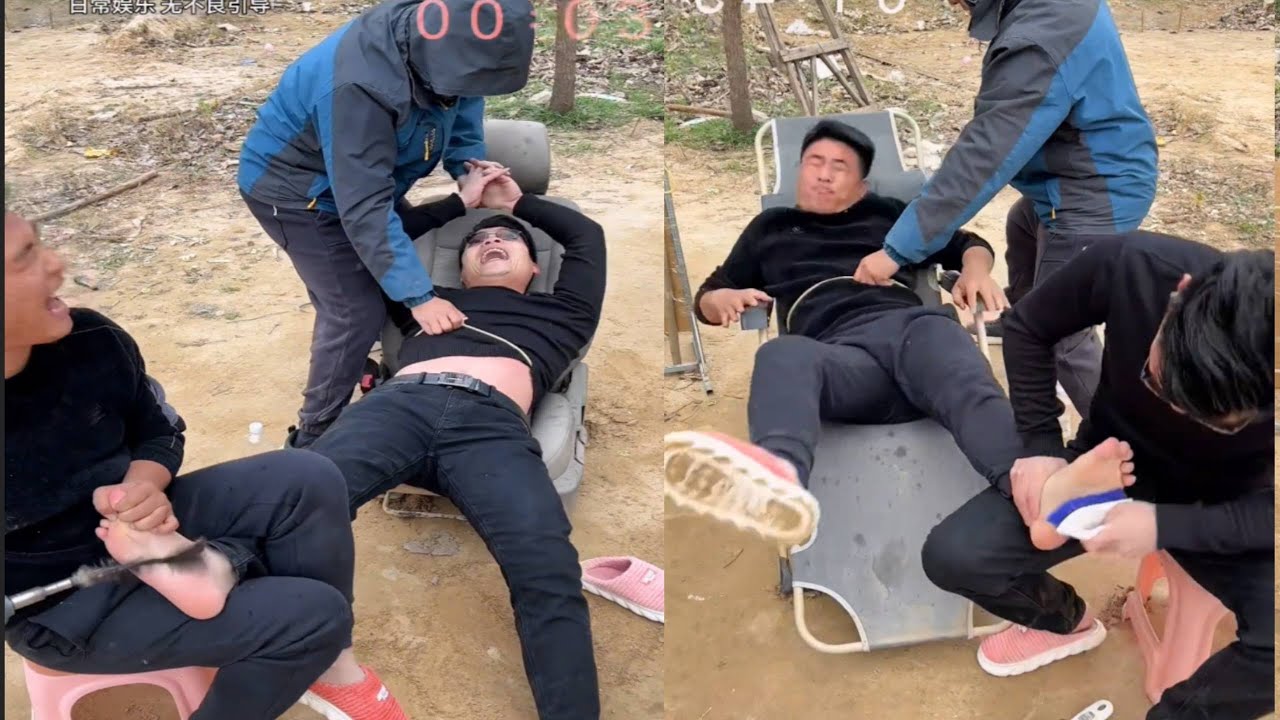 "Don't Laugh Challenge 😂 2-Minute Foot Tickle Test | Impossible Laughter Game!"