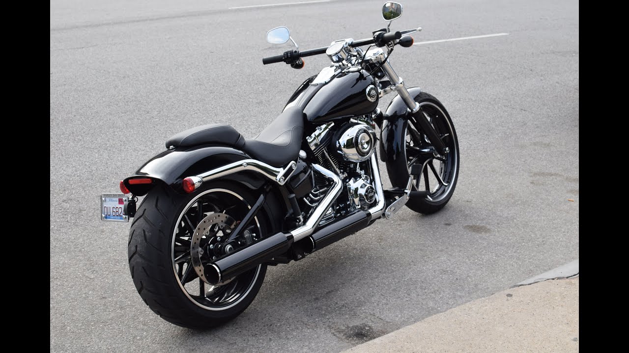 2019 Harley Davidson Breakout Start up and first ride 
