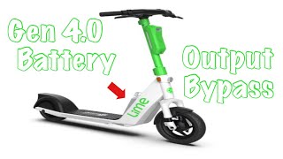 output bypass lime gen 4.0 |Electric scooter