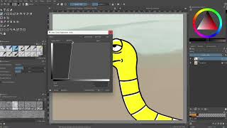 Adjusting Contrast in Krita