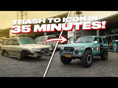 Building a Land Cruiser VX80 in 35 Minutes