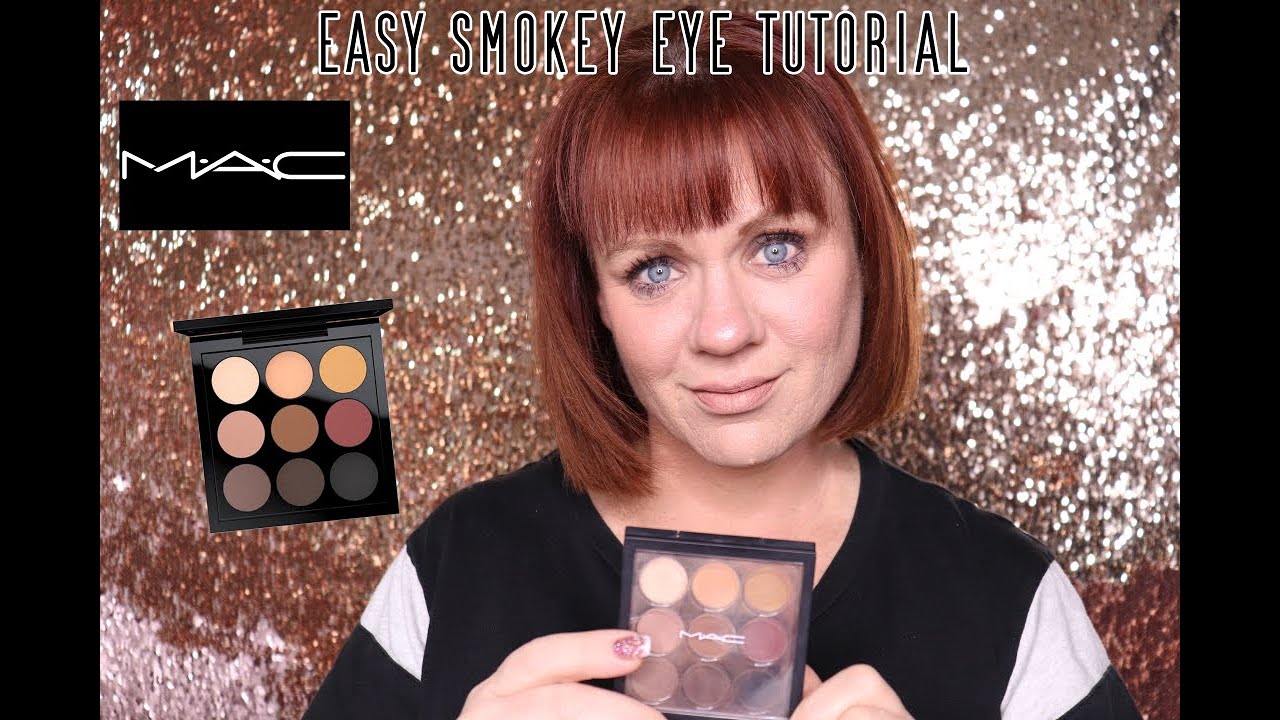 Simple Smokey Eyelook Using Mac Cosmetics Semi Sweet Palette