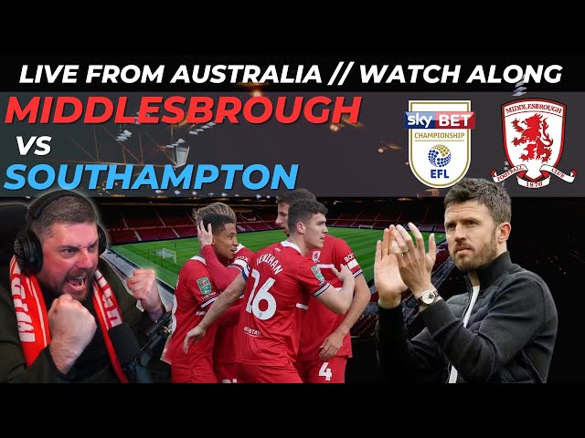 Watch SKYBET LIVE, Middlesbrough vs Southampton