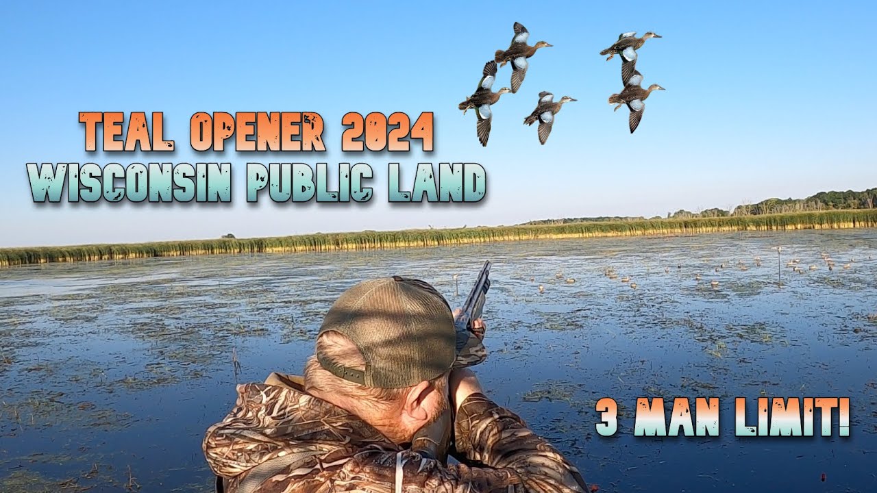 ОТКРЫТИЕ ТУРНИРА «ЧИРОК-2024»! Охота на уток в общественных угодьях Висконсина! (Лимит 3 человека)