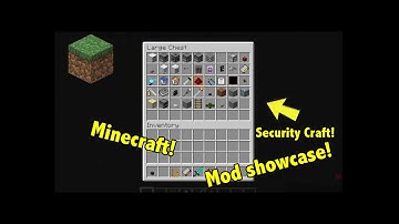 Minecraft SecurityCraft mod showcase!