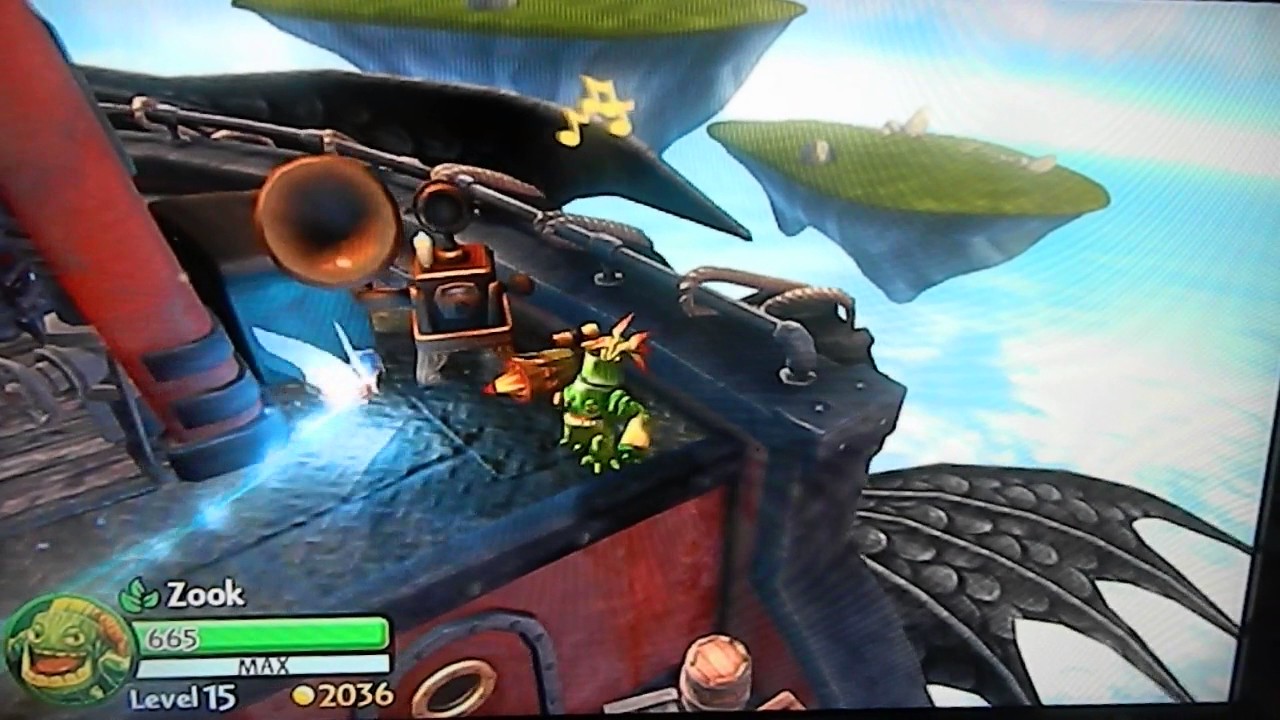 Skylanders Giants - 1 Minute of Zook's Song - YouTube