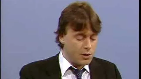 Christopher Hitchens and William F Buckley Jr. (1984)