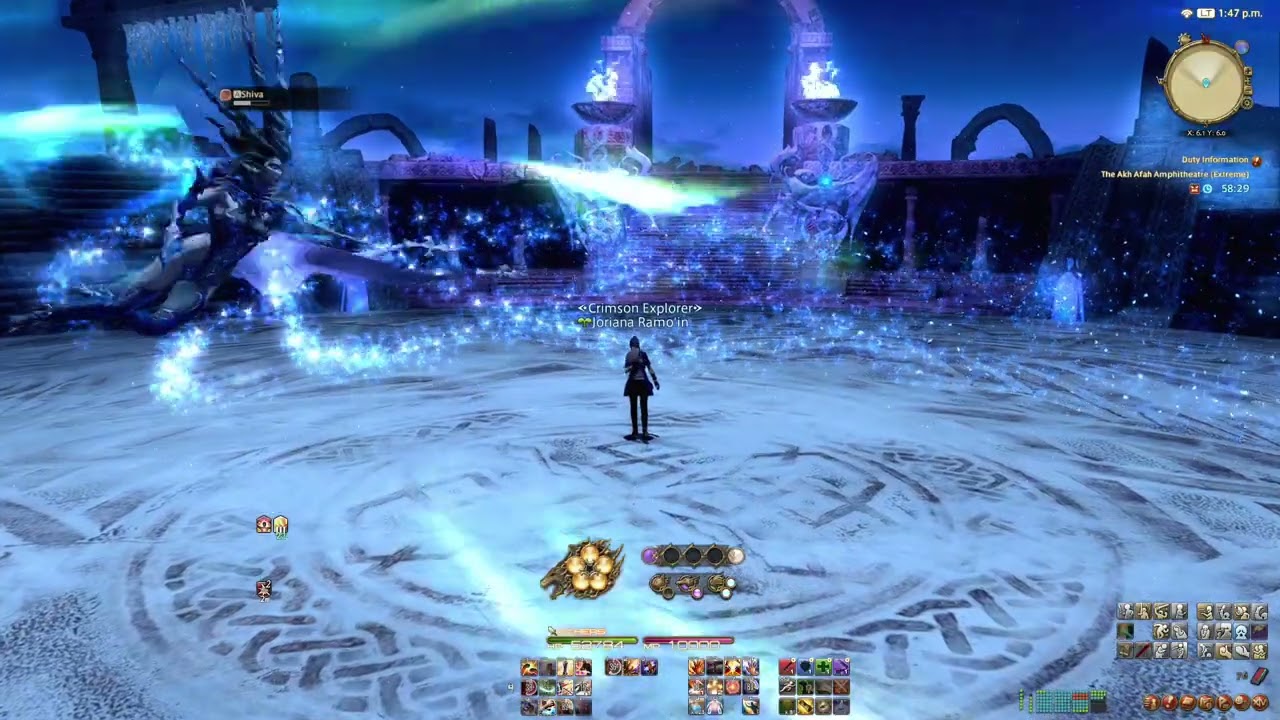 FF14 - Shiva Extreme VS Level 70 Monk