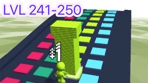 Stack Colors - LVL 241-250 - Gameplay Walkthrough