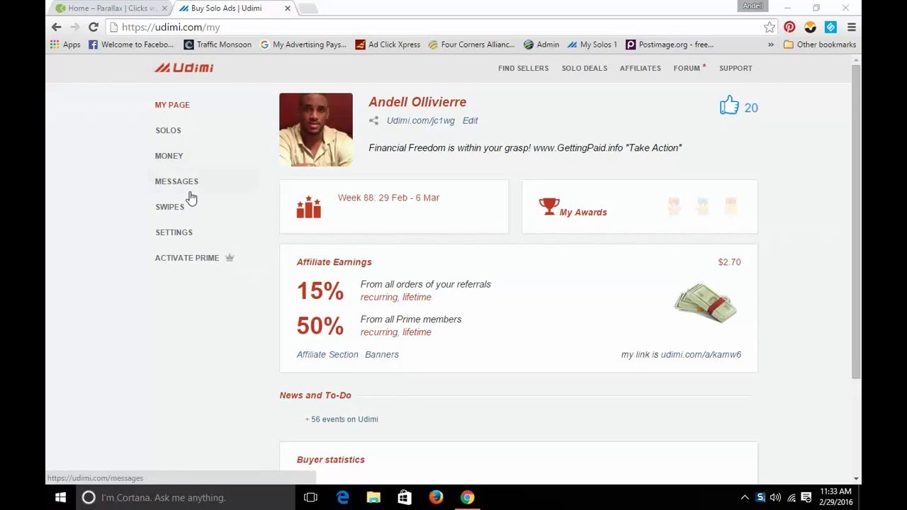 My Secret Solo Ads Sources Udimi and ClicksWithAKick