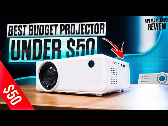 Best Budget Projector Under $50: APEMAN LC500 Review - YouTube