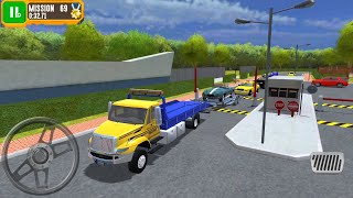 Truck Driver: Depot Parking Simulator - #9 Recovery Flatbed | Mobile Games - Android iOS Gameplay screenshot 3