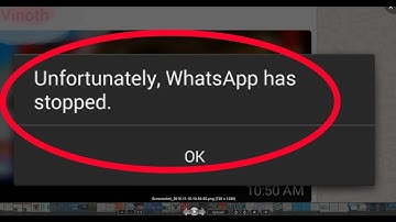 how to fix whatsapp error android-unfortunately whatsapp has stopped working.
