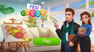 Yes Color! Paint Makeover & Color Home Design Gameplay Android/iOS screenshot 1