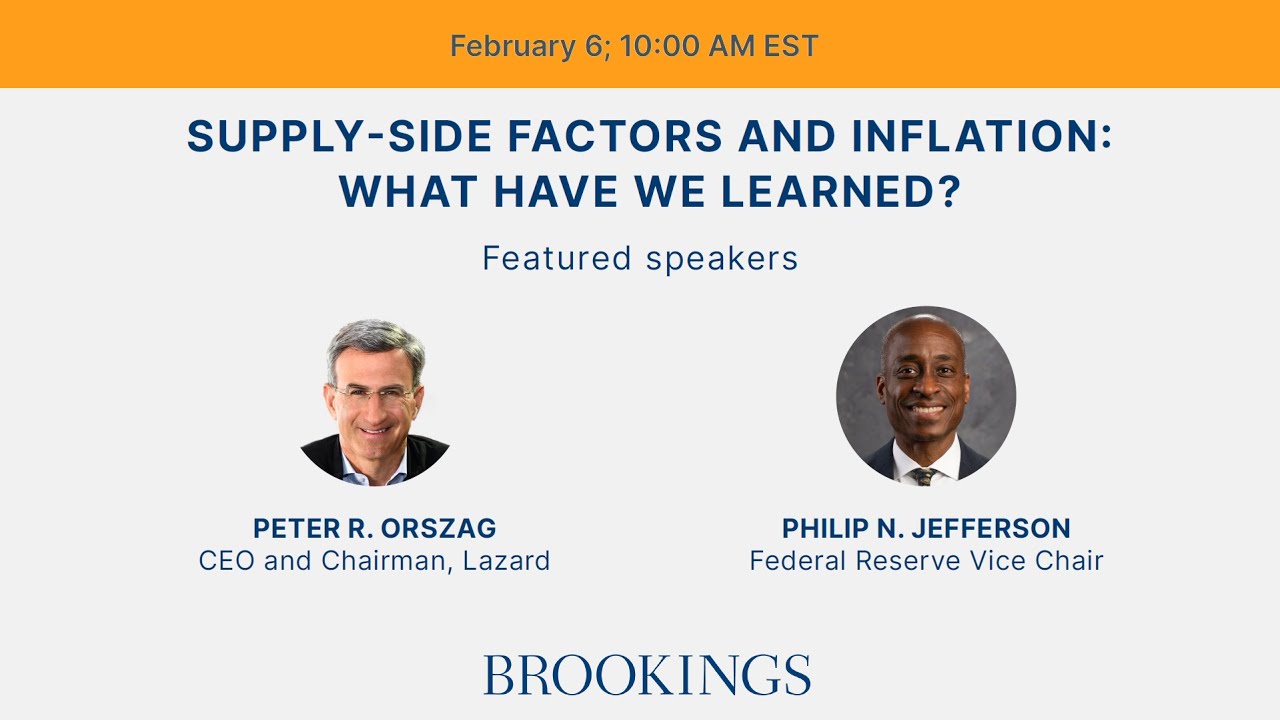 Supply-side factors and inflation: What have we learned?