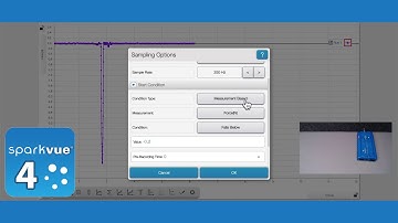 Automatically Start or Stop Data Recording (SPARKvue)