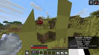 Practicing attribute swapping with the spear😁