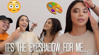 BOYFRIEND AND SISTER DO MY MAKEUP